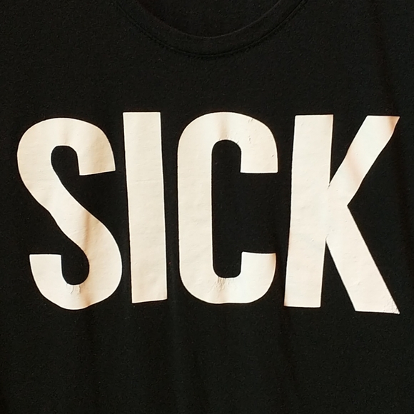 Distressed Express SICK Graphic Tee - XS - Picture 2 of 8